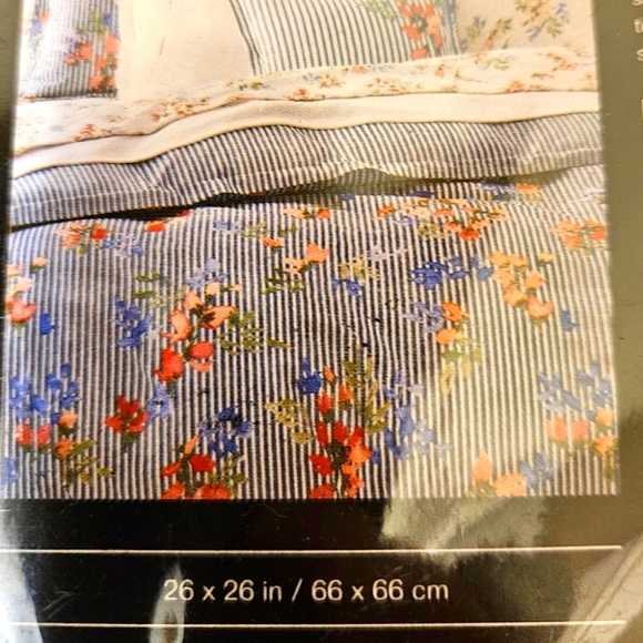 Ralph Lauren Maggie Textured European Pillow Sham - 1 pc (26 inch x 26 inch) - Picture 5 of 5